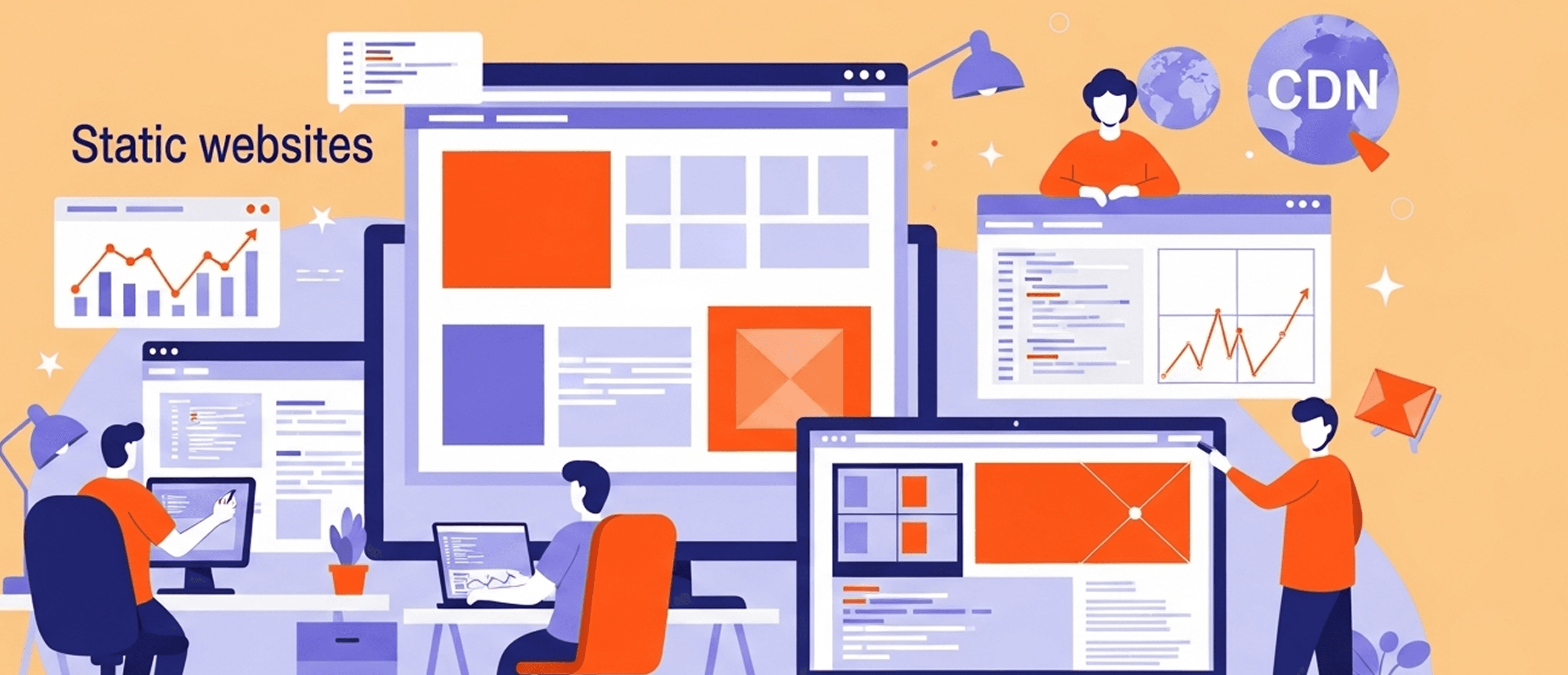 المواقع الثابتة | Static Websites